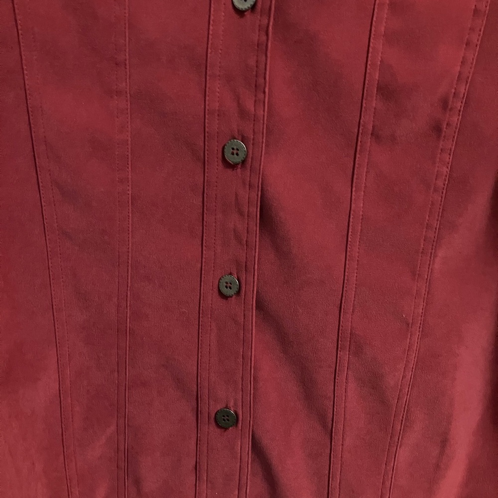Alfred Dunner Rust Button-Up Blazer Women’s Size 10 - Picture 5 of 6